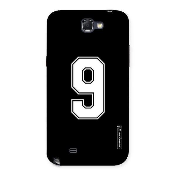 Number 9 Back Case for Galaxy Note 2