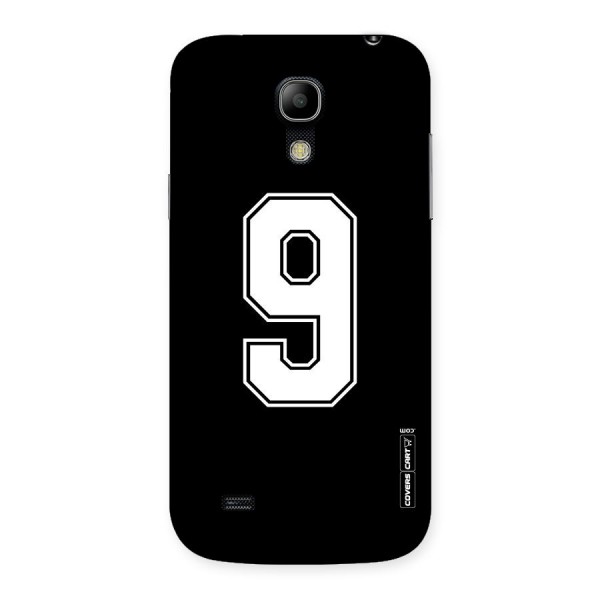 Number 9 Back Case for Galaxy S4 Mini
