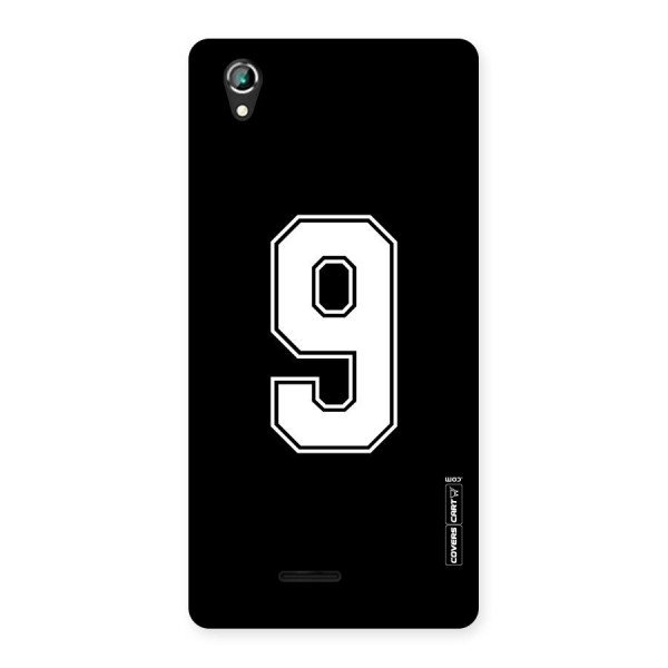 Number 9 Back Case for Lava Iris 800