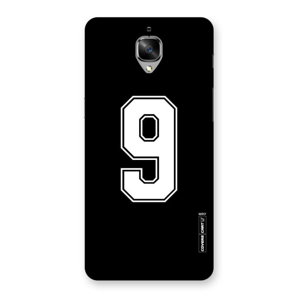 Number 9 Back Case for OnePlus 3