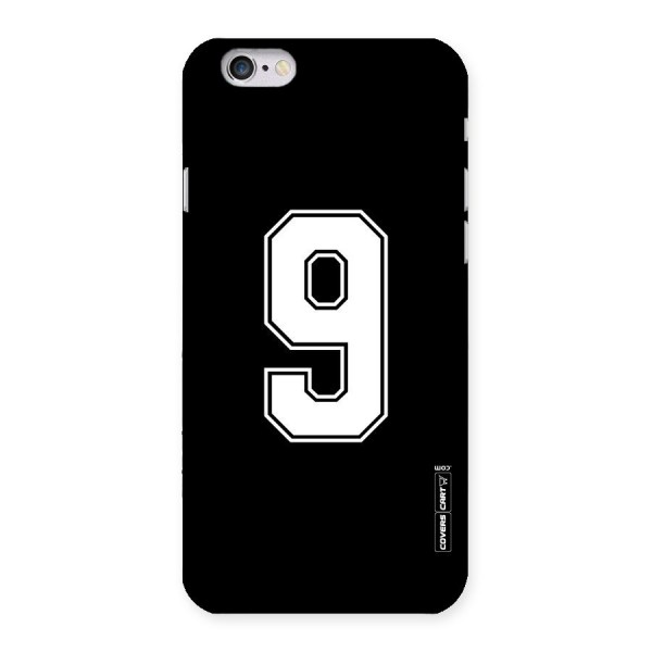 Number 9 Back Case for iPhone 6 6S