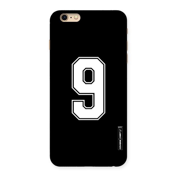 Number 9 Back Case for iPhone 6 Plus 6S Plus