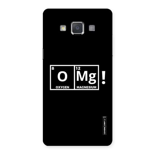 OMG Chemistry Pun Back Case for Galaxy Grand Max