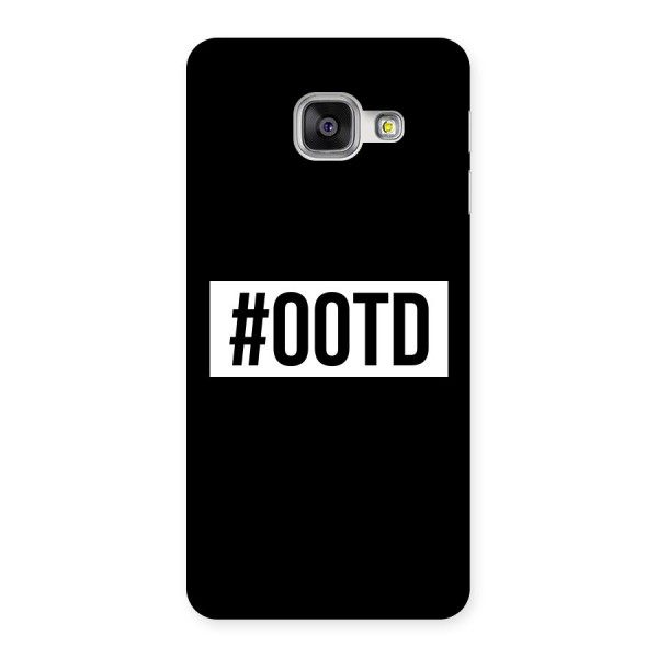 OOTD Back Case for Galaxy A3 2016