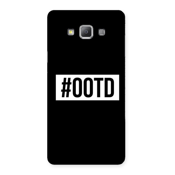 OOTD Back Case for Galaxy A7