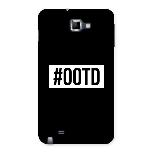 OOTD Back Case for Galaxy Note