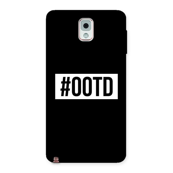 OOTD Back Case for Galaxy Note 3