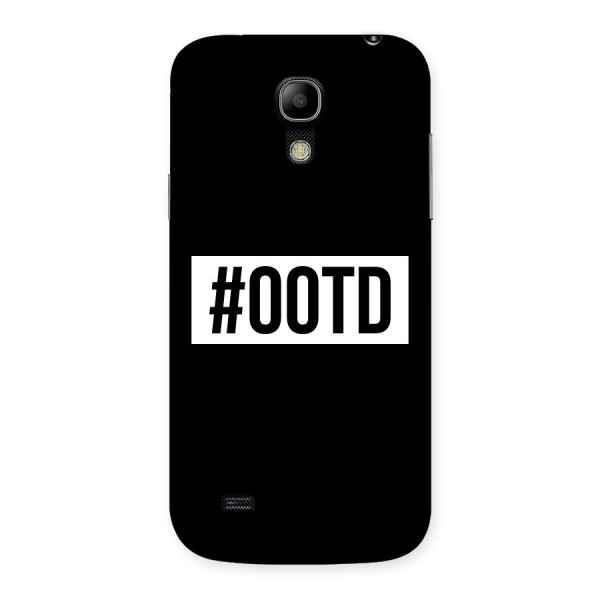 OOTD Back Case for Galaxy S4 Mini