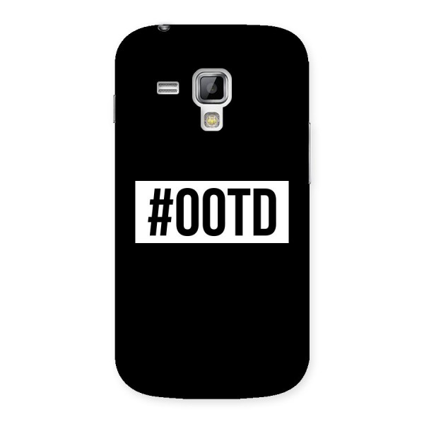OOTD Back Case for Galaxy S Duos