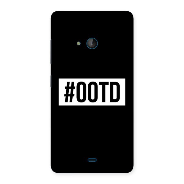 OOTD Back Case for Lumia 540