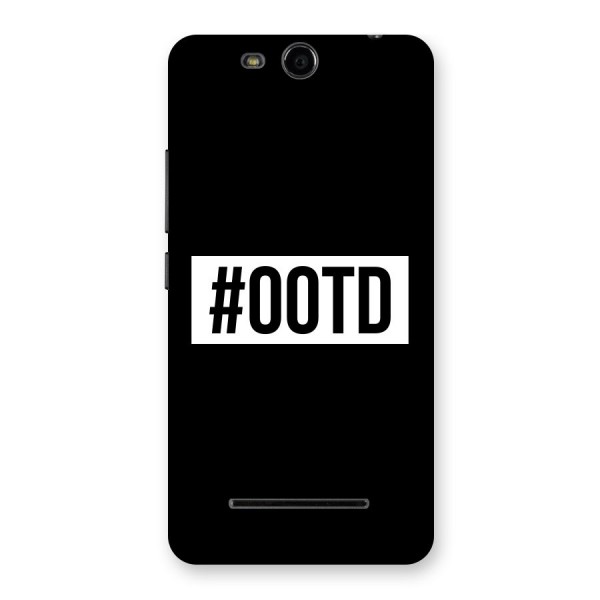 OOTD Back Case for Micromax Canvas Juice 3 Q392