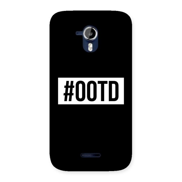 OOTD Back Case for Micromax Canvas Magnus A117