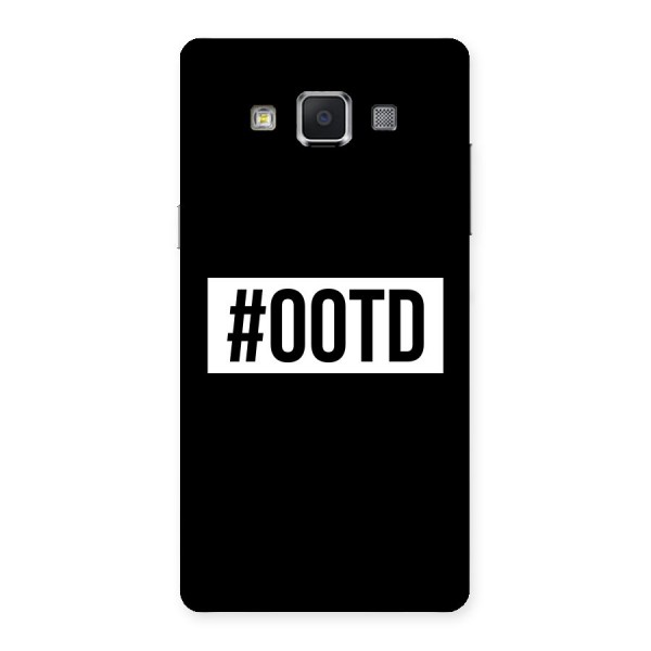 OOTD Back Case for Samsung Galaxy A5