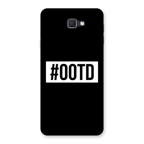 OOTD Back Case for Samsung Galaxy J7 Prime