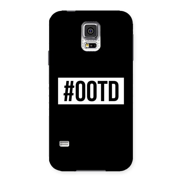 OOTD Back Case for Samsung Galaxy S5