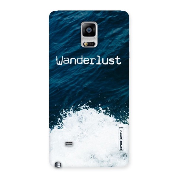 Ocean Wanderlust Back Case for Galaxy Note 4