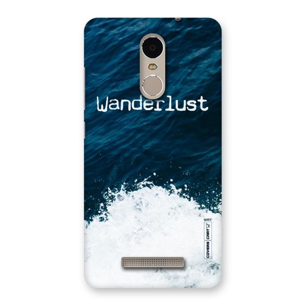 Ocean Wanderlust Back Case for Xiaomi Redmi Note 3