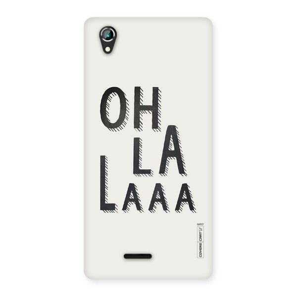 Oh La La Back Case for Lava Iris 800