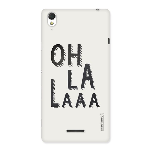 Oh La La Back Case for Sony Xperia T3