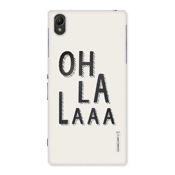 Oh La La Back Case for Sony Xperia Z1