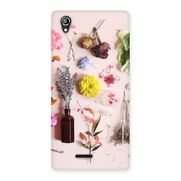 Old Petals Back Case for Lava Iris 800