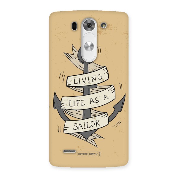 Old School Anchor Back Case for LG G3 Beat