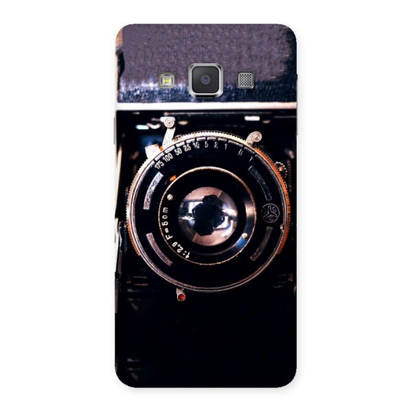 Old School Camera Back Case for Galaxy A3