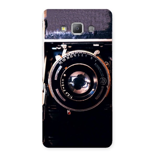 Old School Camera Back Case for Galaxy A7