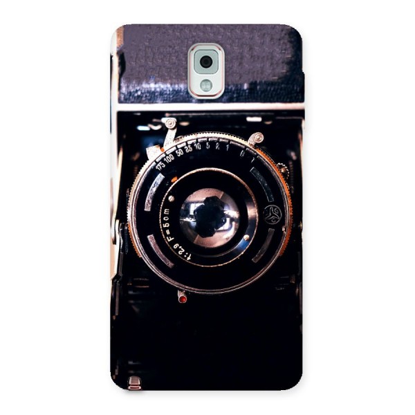 Old School Camera Back Case for Galaxy Note 3