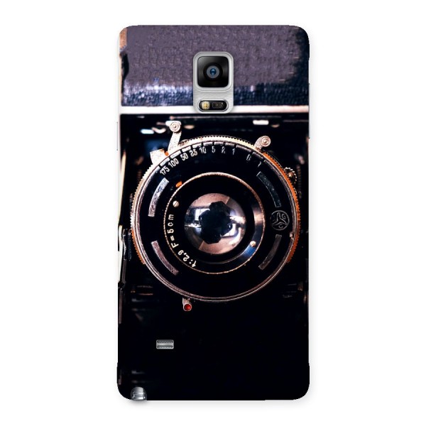 Old School Camera Back Case for Galaxy Note 4