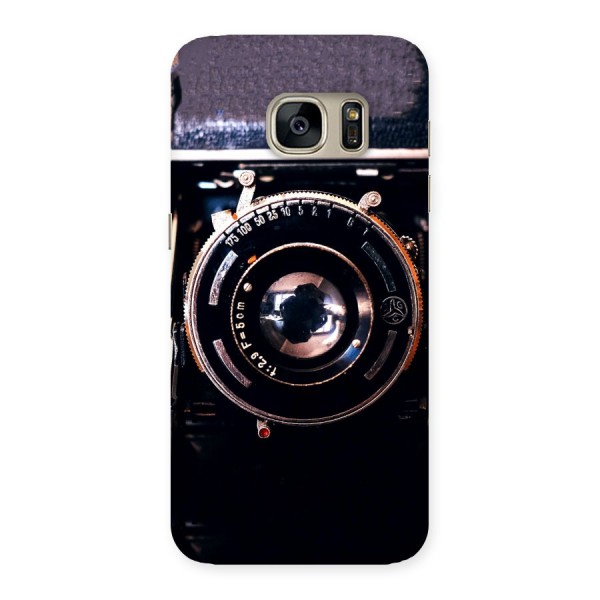 Old School Camera Back Case for Galaxy S7