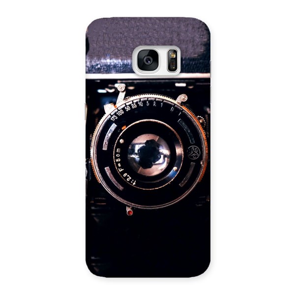 Old School Camera Back Case for Galaxy S7 Edge