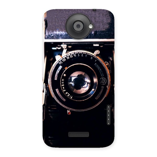 Old School Camera Back Case for HTC One X