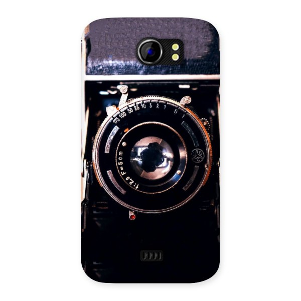 Old School Camera Back Case for Micromax Canvas 2 A110
