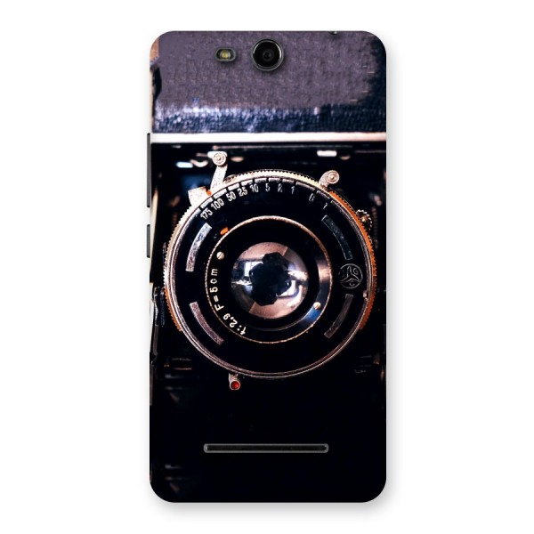 Old School Camera Back Case for Micromax Canvas Juice 3 Q392