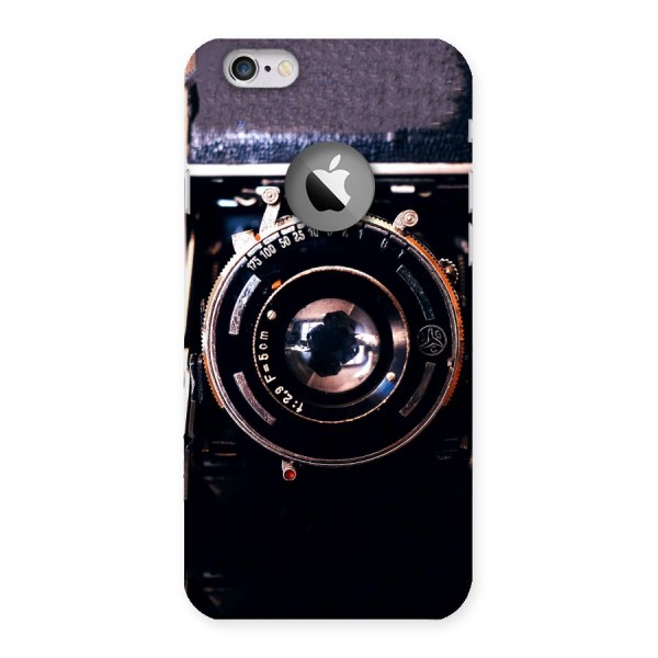 Old School Camera Back Case for iPhone 6 Logo Cut