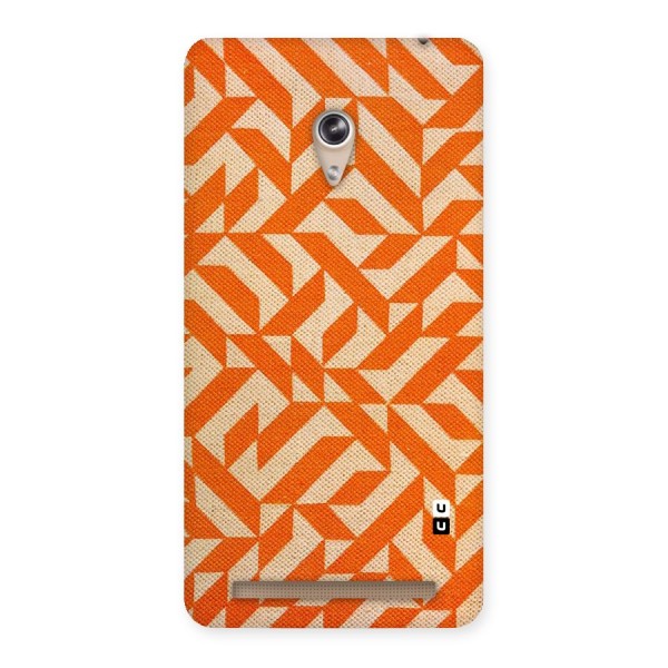 Orange Beige Pattern Back Case for Zenfone 6