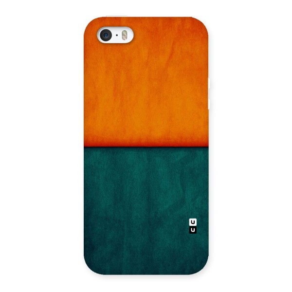 Orange Green Shade Back Case for iPhone 5 5S