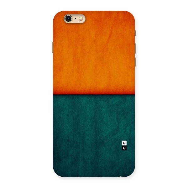 Orange Green Shade Back Case for iPhone 6 Plus 6S Plus