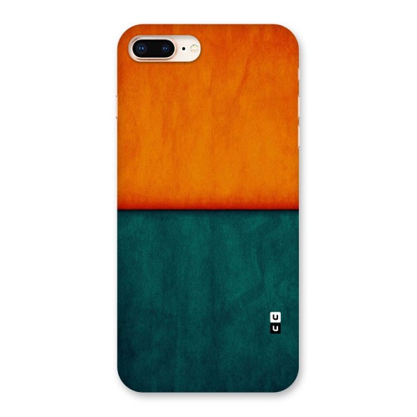 Orange Green Shade Back Case for iPhone 8 Plus