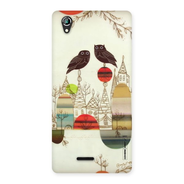 Owl Art Back Case for Lava Iris 800