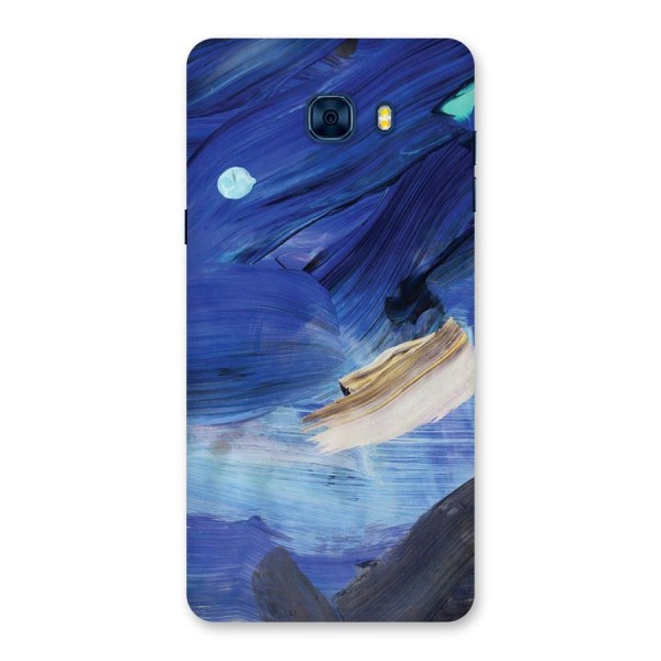 Paint Brush Strokes Back Case for Galaxy C7 Pro