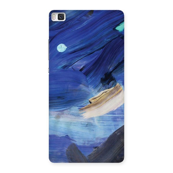 Paint Brush Strokes Back Case for Huawei P8