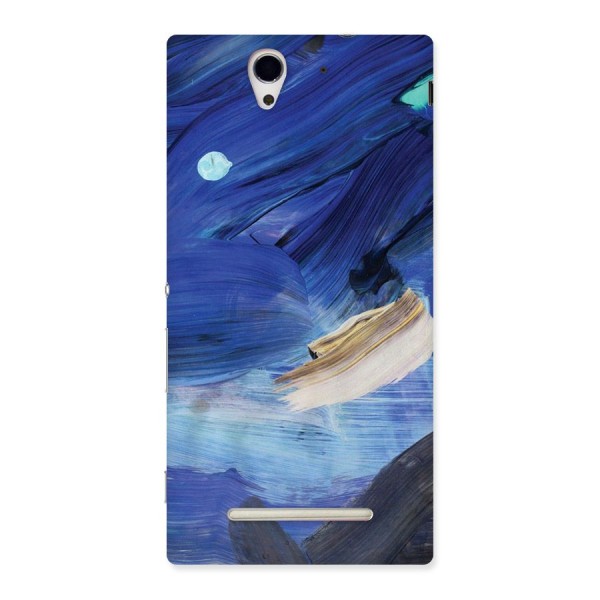 Paint Brush Strokes Back Case for Sony Xperia C3