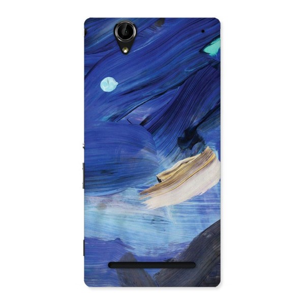 Paint Brush Strokes Back Case for Sony Xperia T2