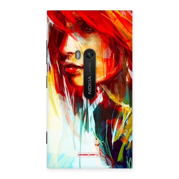 Painted Girl Back Case for Lumia 920