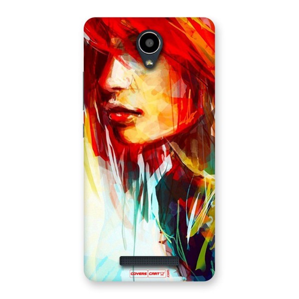 Painted Girl Back Case for Redmi Note 2