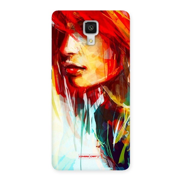 Painted Girl Back Case for Xiaomi Mi 4