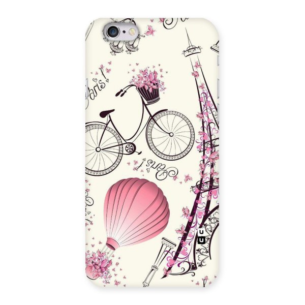 Paris Clipart Back Case for iPhone 6 6S