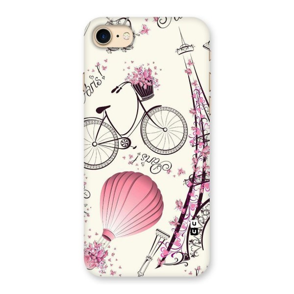 Paris Clipart Back Case for iPhone 7